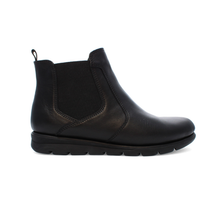 Load image into Gallery viewer, Renee22 Wide Fit Women&#39;s Leather Easy Slip On Inner Zip Fastening Ankle Boot
