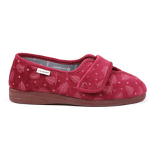 Load image into Gallery viewer, Sadie - Women&#39;s Extra Wide Single Strap Touch Fastening Non-Slip Slipper
