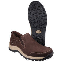 Load image into Gallery viewer, Sheepscombe Standard Fit Men&#39;s Nubuck Leather Slip On Shoe
