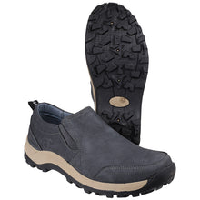 Load image into Gallery viewer, Sheepscombe Standard Fit Men&#39;s Nubuck Leather Slip On Shoe
