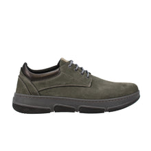 Load image into Gallery viewer, Sonny Wide Fit Men&#39;s Nubuck Leather Lace Up Flat Shoe
