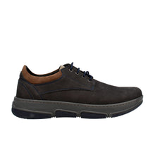 Load image into Gallery viewer, Sonny Wide Fit Men&#39;s Nubuck Leather Lace Up Flat Shoe
