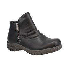 Load image into Gallery viewer, Steff Standard Fit Women&#39;s Sythentic Zip Fastening Chunky Sole Ankle Boot
