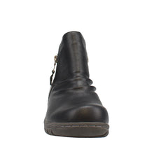 Load image into Gallery viewer, Steff Standard Fit Women&#39;s Sythentic Zip Fastening Chunky Sole Ankle Boot
