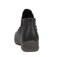 Load image into Gallery viewer, Steff Standard Fit Women&#39;s Sythentic Zip Fastening Chunky Sole Ankle Boot
