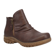 Load image into Gallery viewer, Steff Standard Fit Women&#39;s Sythentic Zip Fastening Chunky Sole Ankle Boot
