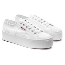 Load image into Gallery viewer, 2790 Linea Up Down Standard Fit Women&#39;s Flatform Canvas Trainer
