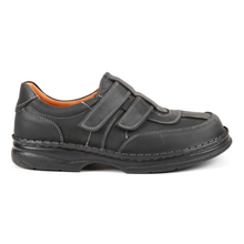 Load image into Gallery viewer, Trent - Men&#39;s Extra Wide Double Strap Touch Fastening Super Soft Leather Shoe
