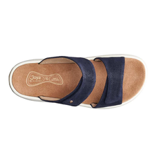 Load image into Gallery viewer, Vienna II Wide Fit Women&#39;s Double Adjustable Velcro Fastening Slip On Flat Sandal
