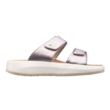 Load image into Gallery viewer, Vienna II Wide Fit Women&#39;s Double Adjustable Velcro Fastening Slip On Flat Sandal
