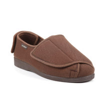 Load image into Gallery viewer, Walter - Men&#39;s Extra Wide Wrap Around Non-Slip Slipper
